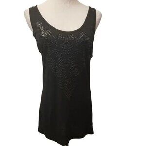 Reiss racer back studded sleeveless tank top size M (Y8)